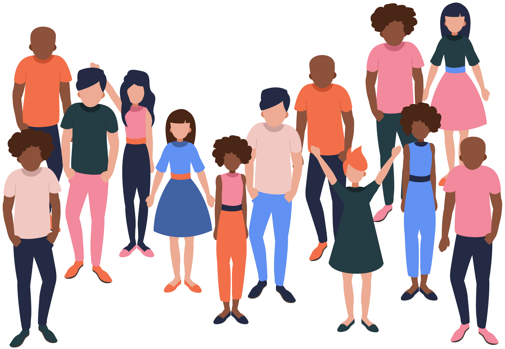 Toucan Group of People